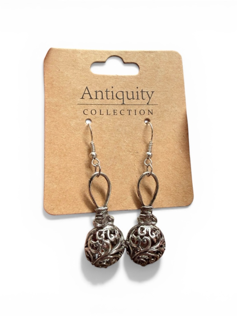 Filigree Drop Earrings